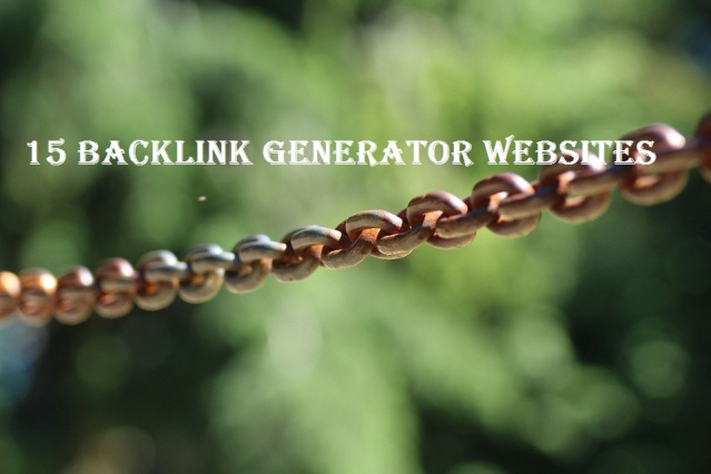 Top 10 Backlink generator websites and seo Tools 
